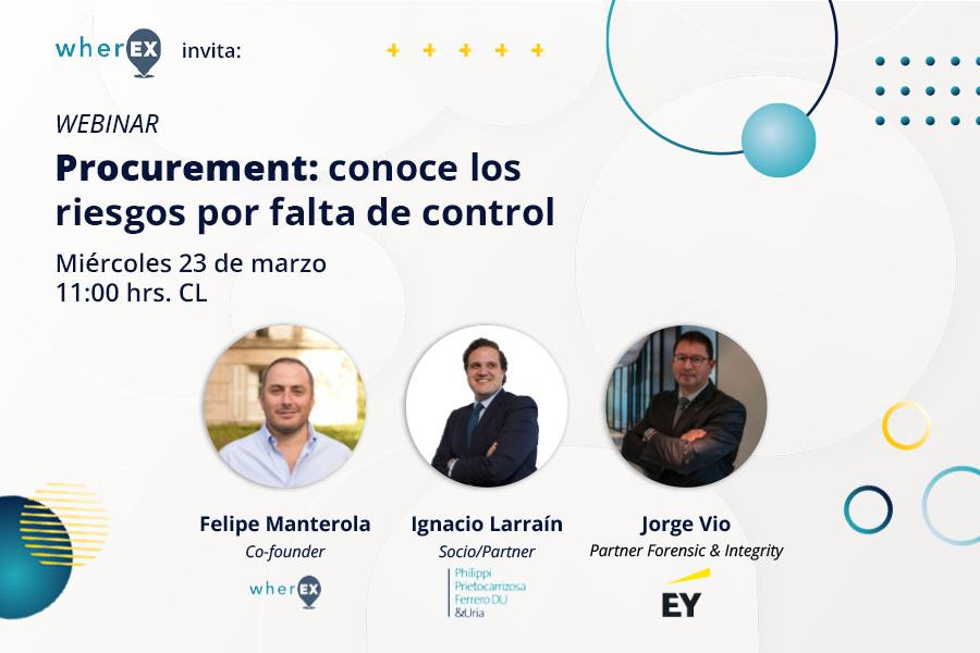 Wherex se une a EY y PPU en webinar sobre procurement y transparencia