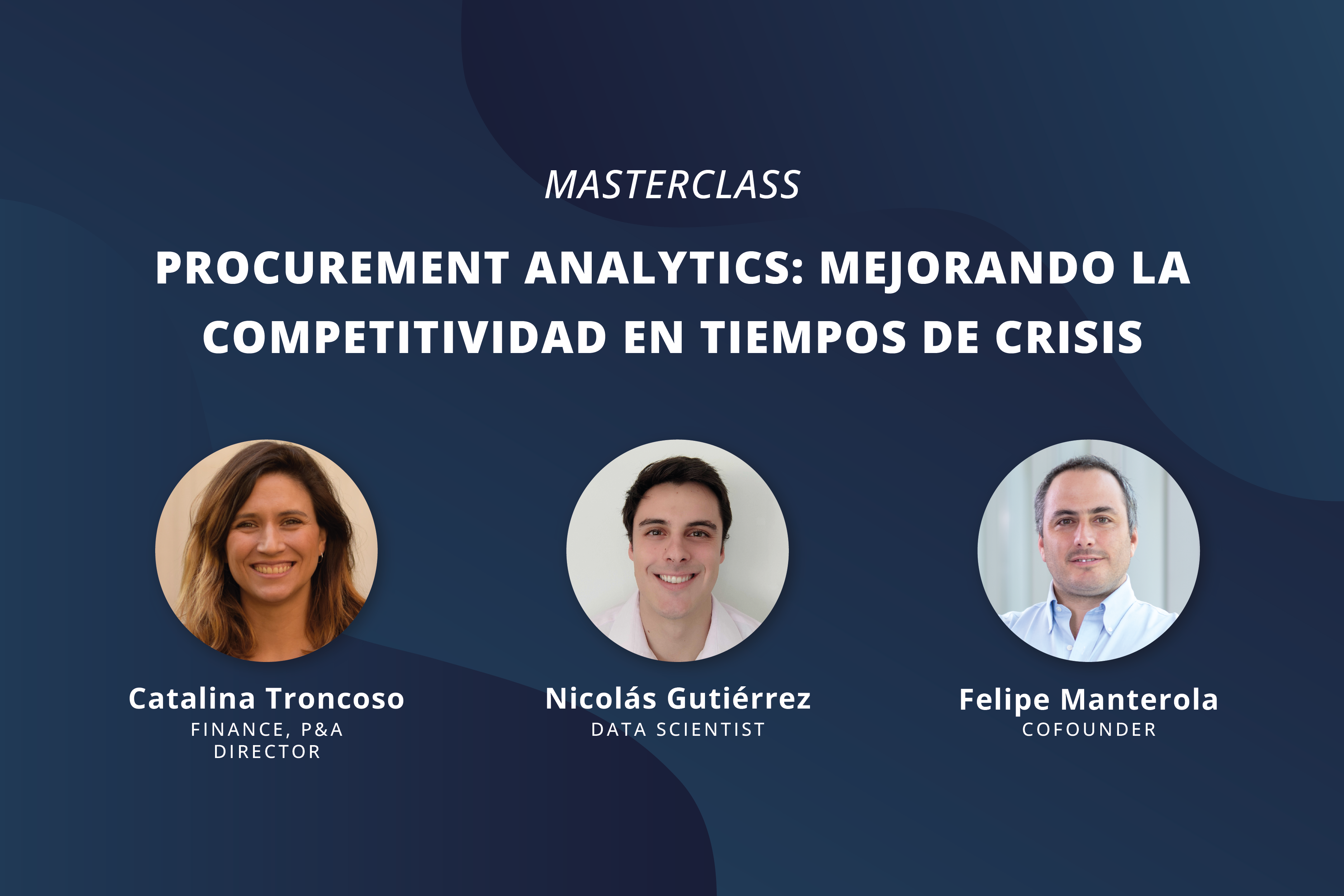 Wherex realiza masterclass sobre Analytics en abastecimiento