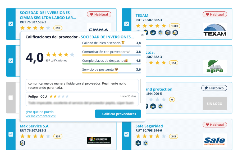 Mantén tus relaciones de negocios: mejora tu gestión de licitaciones e invita a tus proveedores de confianza con nuestra nueva función 