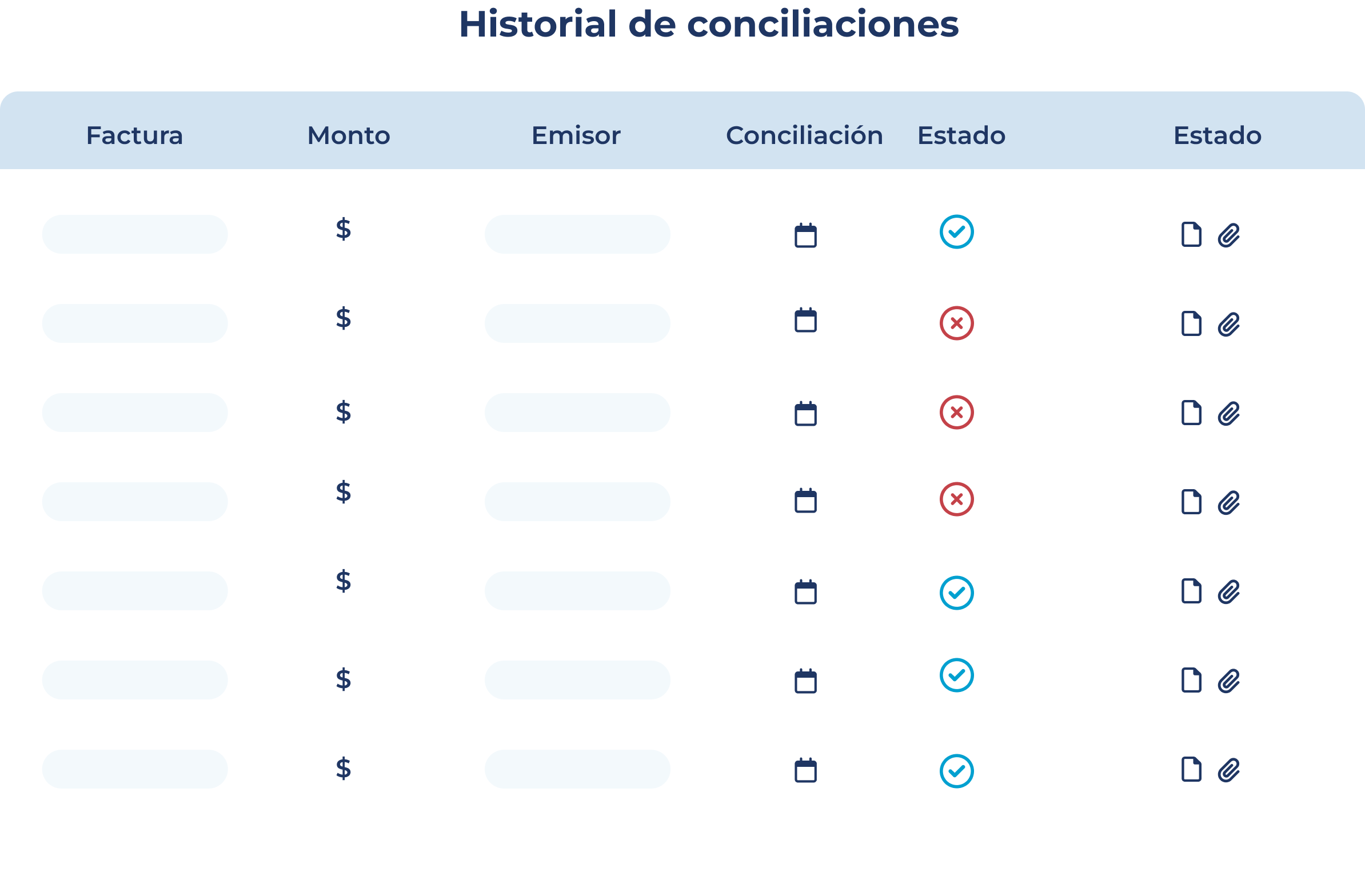 Match automático - Conciliador de Facturas