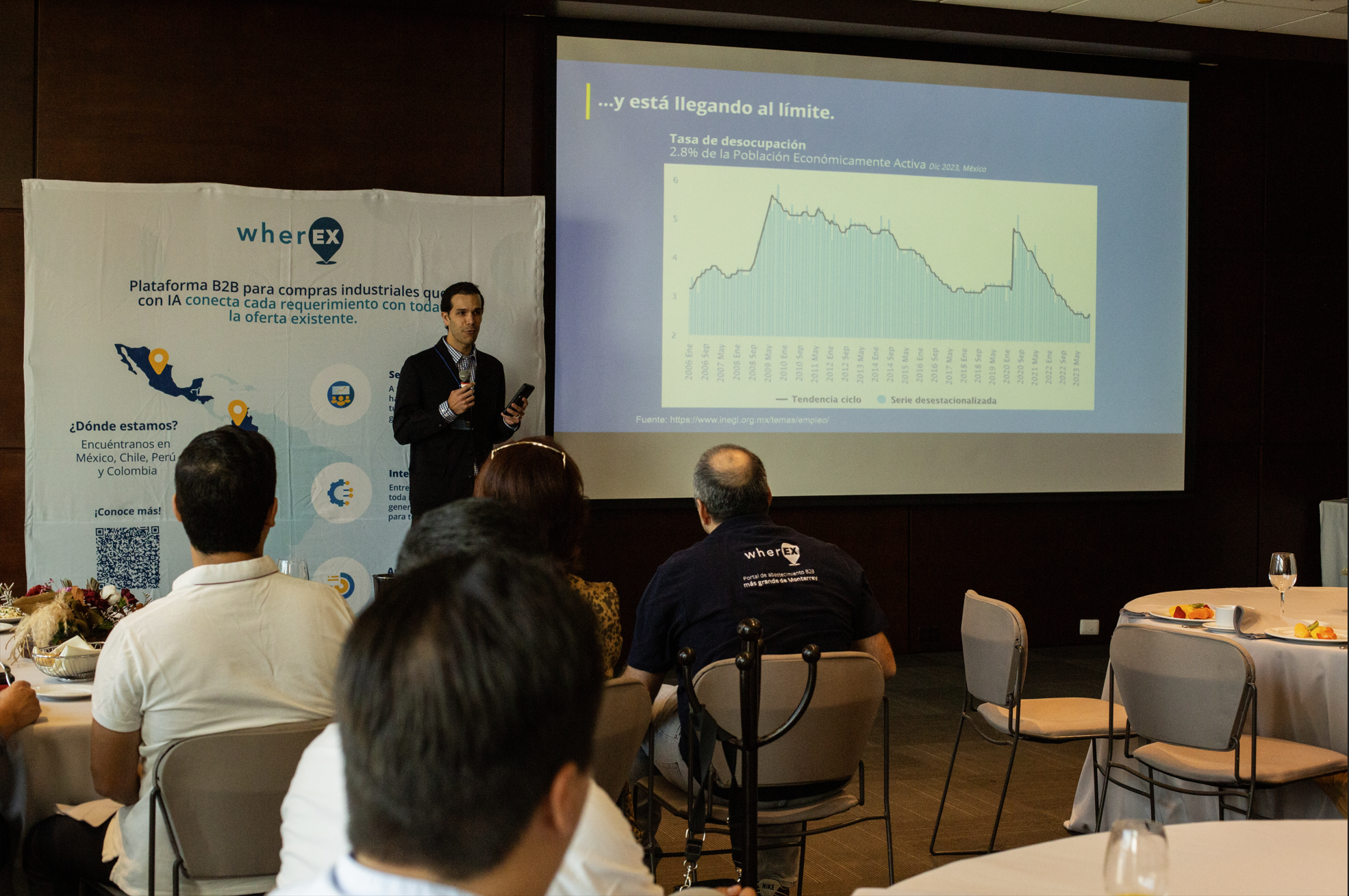 Chilena Wherex invierte 7 mdd para llegar a los industriales en México y EU